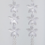 Lily Flower Long Dangle Earrings – Elegant Floral Jewelry - Image 4