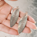 Sterling Silver Hill Tribe Ethnic Earrings – Handmade Tribal Jewelry - Image 3