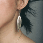 Sterling Silver Hill Tribe Ethnic Earrings – Handmade Tribal Jewelry - Image 4